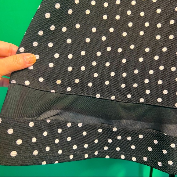 M Faith & Joy Polka Dot A-Style Skirt Elastic Waist Transparent Line Decor Fancy - Picture 5 of 7